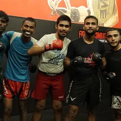 At FCC, you're never alone on your grind. Whether you're a beginner or a pro, there's always a solid training partner for striking, grappling, or conditioning. The energy here is unmatched.