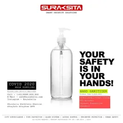 Maintain hygiene standards with our high-quality hand sanitizer, formulated with 80% alcohol for effective disinfection and added glycerol to prevent skin dryness. We supply it in various sizes, from 100ml to 1000ml bottles, to meet the bulk demands of any facility.