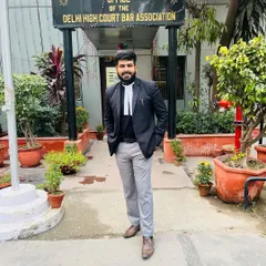 Pictured outside the office of the Delhi High Court Bar Association. Being an active member of the legal community helps me stay updated and serve my clients better.