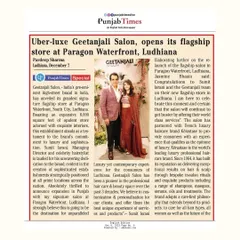 We are proud to be featured in the Punjab Times for the opening of our uber-luxe flagship store in Ludhiana. This article highlights our commitment to providing an unparalleled, contemporary experience.