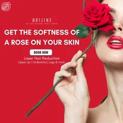 Get the softness of a rose on your skin with my laser hair reduction treatments. I offer painless, cost-effective solutions for the upper lip, underarms, legs, and more, using the latest technology with no side effects.