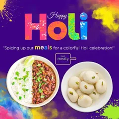 Spicing up our meals for a colorful Holi celebration! This post features our comforting Rajma Chawal and a sweet treat of Rasgulla to make your festival of colors even more delightful.
