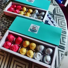 My assorted Pinni Ladoo gift boxes are perfect for any occasion. Each box contains a mix of my traditional sweets, including Aata, Jaggery, and Besan Pinni, all wrapped beautifully to share with your loved ones.