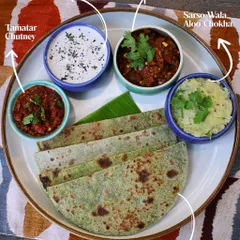 This is a taste of my home. Our Bihari Babu thali features smoky baingan bharta, mustard-kissed aloo chokha, and soft palak and sattu parathas. These are the flavors I grew up with, rooted in tradition and crafted with love to bring the authentic culture of Bihar to your plate.