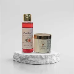The Hibiscus Hair Cleanser and Conditioner duo is perfect for normal hair. The cleanser gently washes while the conditioner, infused with Hibiscus Oil and Bio Volume Active, locks in moisture and adds natural volume, leaving your hair soft and full.