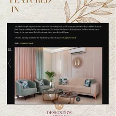 Another look at our feature on The Architect's Diary. The article details the design brief for an elderly couple, where we created a new home that felt comfortable and familiar.