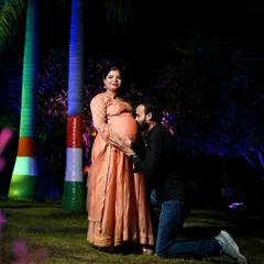 There's nothing like the magic of an outdoor maternity shoot. Here, we captured a quiet, loving moment for this couple in a beautiful park in Delhi NCR as they wait for their little one.
