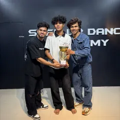 Another champion from our academy's competition. We believe in rewarding dedication and talent.