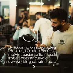 By targeting specific leg muscles, we can correct imbalances and avoid overworking certain areas. This is a key part of my personalized posture analysis and training.
