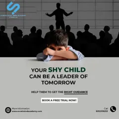 Your shy child can be a leader of tomorrow. With the right guidance from our academy, we can nurture their hidden potential and leadership qualities.