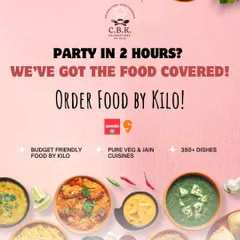 Planning a party in just a couple of hours? We have you covered. This graphic shows our promise: a huge variety of budget friendly, pure veg and Jain dishes delivered right when you need them via Zomato and Swiggy.