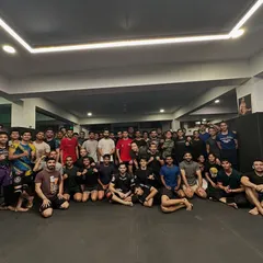 Thursday night at the green and black basement. After the hard rounds are done, we are one team. The bonds forged in training are unbreakable.