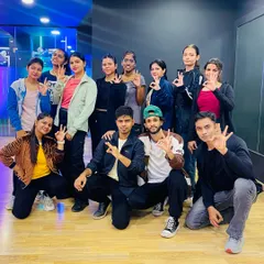Our 8-9 PM Bollywood team after a great session. This is where friendships are made and dance skills are born.