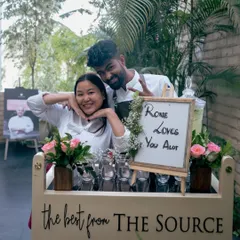 Roxie loves you! A fun moment with our team, showcasing the warm, welcoming, and playful personality that we bring to every gathering.