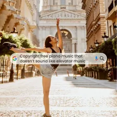 The reality of running a ballet school isn't always glamorous. Sometimes it's searching for copyright-free piano music that doesn't sound like it's from an elevator.