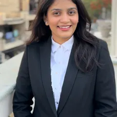 A confident and direct portrait. I am ready to take on your case and fight for your rights in court.