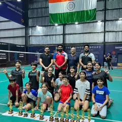 The entire Deuce team celebrating our impressive trophy haul at the Gurgaon District Championship in 2023. This is what collective hard work and dedication looks like.
