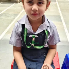 This little client was so happy with her Rakhi mehandi. Seeing smiles like this is the best part of my job.