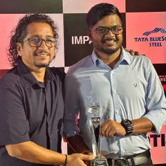 Proudly accepting the CWAB award for the 'House of Greens' project. It's an honor to see our philosophy of integrating nature into architecture celebrated by the industry.