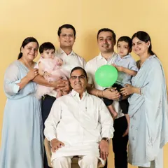 Three generations in one photo. It is such a blessing to capture the whole family together, from grandparents to the newest little members. These are truly priceless memories.
