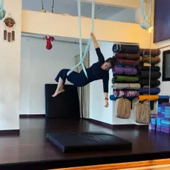 This journey requires dedication and sacrifice, but reaching your goal is worth it. This pose is a moment of rest and surrender within the practice.