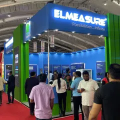The view of our bustling booth at the EL-Asia Expo 2024. The high foot traffic and engagement from attendees are a testament to the industry's interest in our innovative metering and energy management technologies.