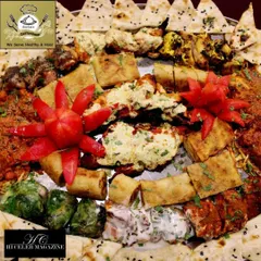 This platter shows the variety I offer. You get creamy starters, crispy rolls, and smoky kebabs all in one place, garnished and ready to serve. It's a feast for the eyes and the stomach.