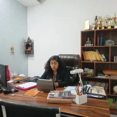 Technology allows me to connect with organizations anywhere. This is a shot of me conducting a virtual workshop on the Sexual Harassment at Workplace (POSH) Act, delivered right from my office to ensure teams are well-informed and compliant.