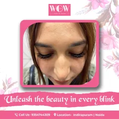 Our client looks radiant and confident with her new set of full volume lashes. This style is perfect for anyone wanting to make a statement and unleash the beauty in every blink.