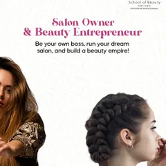 Be your own boss. Our courses equip you with not just the technical skills but also the business knowledge to run your own dream salon and build a beauty empire as an entrepreneur.