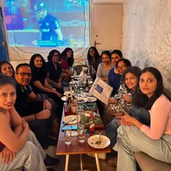 One of the greatest joys of being a teacher is when your student community becomes your close circle. This was a surprise dinner with a steadfast group of students, and I'm so grateful for their love and support.