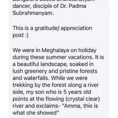 Another part of a beautiful message we received. Knowing that our art touches the lives of children makes every second of the last 40 years spent in this journey worthwhile. We are forever grateful.