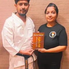 We are honored to receive a personally autographed copy of Shihan Yokota's book, "Karatedo Esoteric Wisdom". His teachings are an invaluable resource for all martial artists.