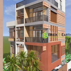 Every project starts with a detailed plan. This is a 3D architectural render for an eco-friendly home, which helps you see exactly what your house will look like before we lay a single brick. This step ensures we are aligned on every detail.