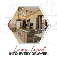 Where elegance meets engineering. In my kitchens, every drawer tells a story of craftsmanship, precision, and pure luxury.