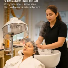 A Kérastase Hair Ritual is a cornerstone of pre-wedding prep. This treatment strengthens roots, smooths frizz, and restores natural bounce, creating the perfect healthy foundation for any bridal hairstyle.