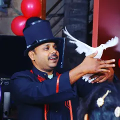 Watch the wonder in their eyes. A live pariwala, a beautiful white pigeon, appearing from my hands is a classic illusion that never fails to get a huge gasp from the audience.