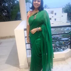 A repeat of this lovely photo. We love seeing our sarees become a part of your festive decor and celebrations.