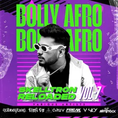 My 'Skelltron Reloaded Vol. 7' was a deep dive into the Bolly-Afro sound. This cover represents a full collection of custom edits and collaborations, perfect for any DJ wanting to spice up their set.