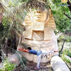 This is Virabhadrasana III, named after the fierce warrior incarnation of Shiva. This challenging pose builds tremendous strength in the legs and core while improving balance and posture. It teaches us to find power and grace in a single, focused line of energy.
