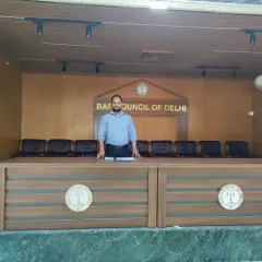 Standing at the Bar Council of Delhi. This institution represents the standards and ethics of our profession, a foundation I carry into every case and consultation I undertake.