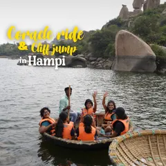 A coracle ride in Hampi is a must do. Gently spinning on the Sanapur Lake, surrounded by ancient boulder-strewn landscapes, is a surreal experience. It is the perfect mix of chill vibes and a little bit of adventure.