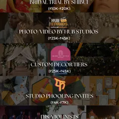 I offer more than just a venue; I provide a complete event solution. This shows the range of our trusted partners, from bridal makeup and photography to custom decor and entertainment, all coordinated by me to make your planning seamless.