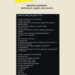 The second prize winning poem by Akshita Sharma. Her work paints a poignant picture of life under conflict.