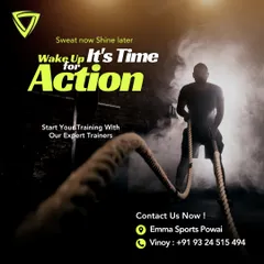 We believe in training with purpose. This image captures the intensity of our functional fitness sessions, featuring exercises like battle ropes that build core strength and endurance. Our expert trainers guide you through every high-impact movement to ensure you get a powerful and effective workout.