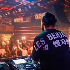 Nothing beats the energy of a live crowd. Here's a shot from a packed night at Soho Goa, where the entire club was lit up and dancing. This is the vibe I bring to every performance.