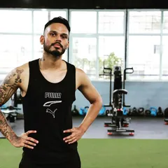 A moment of reflection in the gym. My journey to becoming a strength and conditioning coach wasn't planned, but I'm grateful for where it has led me.
