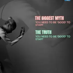 The biggest myth is that you need to be 'good' to start dancing. The truth is, you just need to be good to yourself and start. We provide the supportive space for your journey to begin.