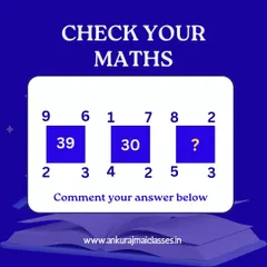 Here is a math puzzle to check your skills. Can you find the missing number by figuring out the hidden pattern? These puzzles are great for building IQ.