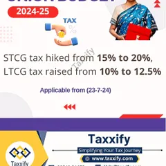 This post highlights one of the most significant changes from the Union Budget 2024-25. The Short-Term Capital Gains (STCG) tax was hiked from 15% to 20%, and the Long-Term Capital Gains (LTCG) tax was raised from 10% to 12.5%, applicable from July 23, 2024.